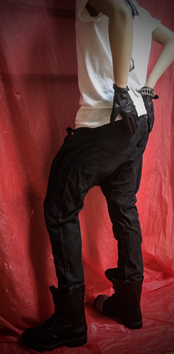 Unisex Baggy Alternative Pants Dizaster In A Halo