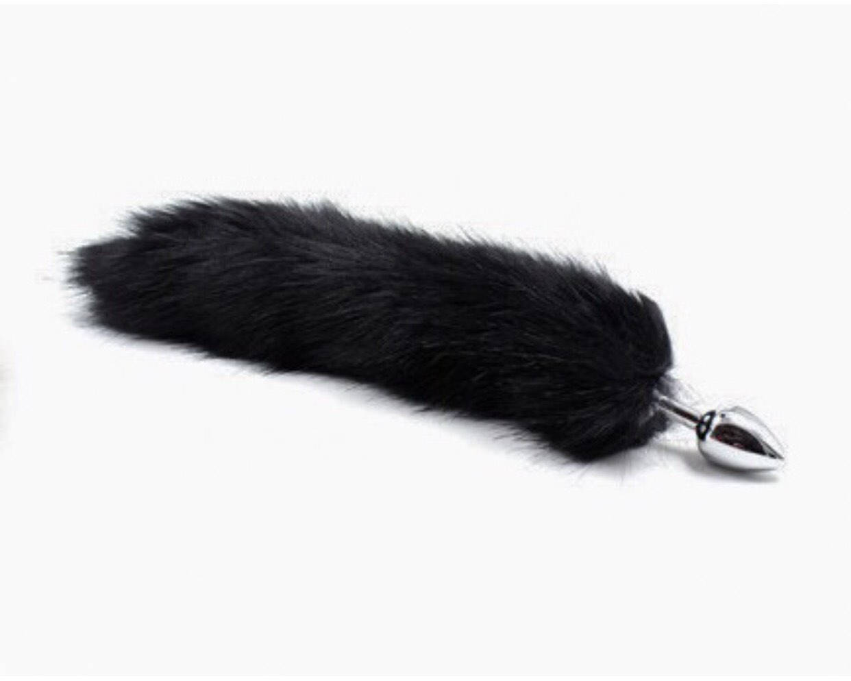 Black Sexy FoxCat Tail Sex Toy Anal Plug Dizaster In