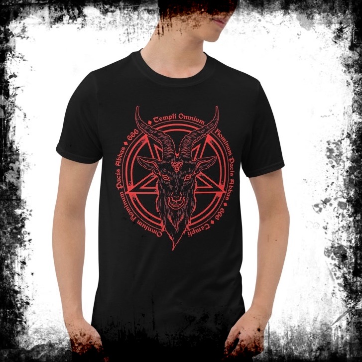 Baphomet Unisex T-Shirt - Dizaster In A Halo